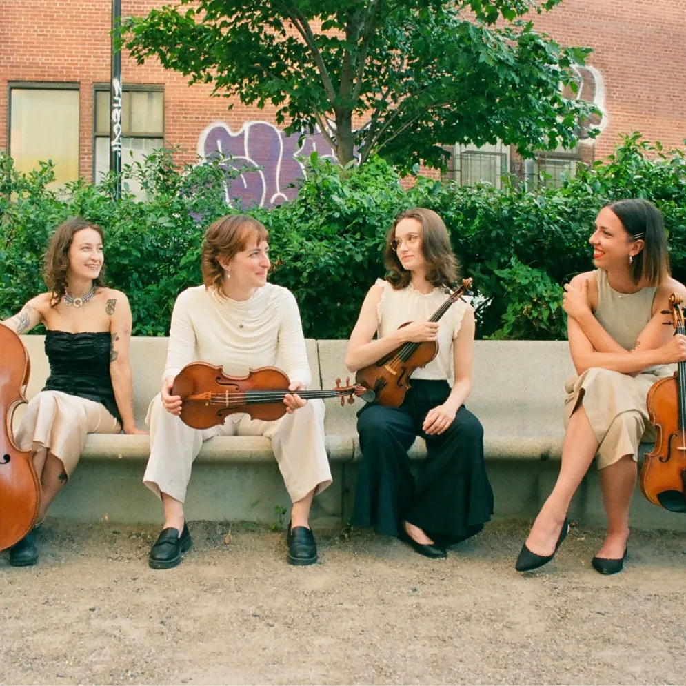 Photo of the Quatuor Mémoire